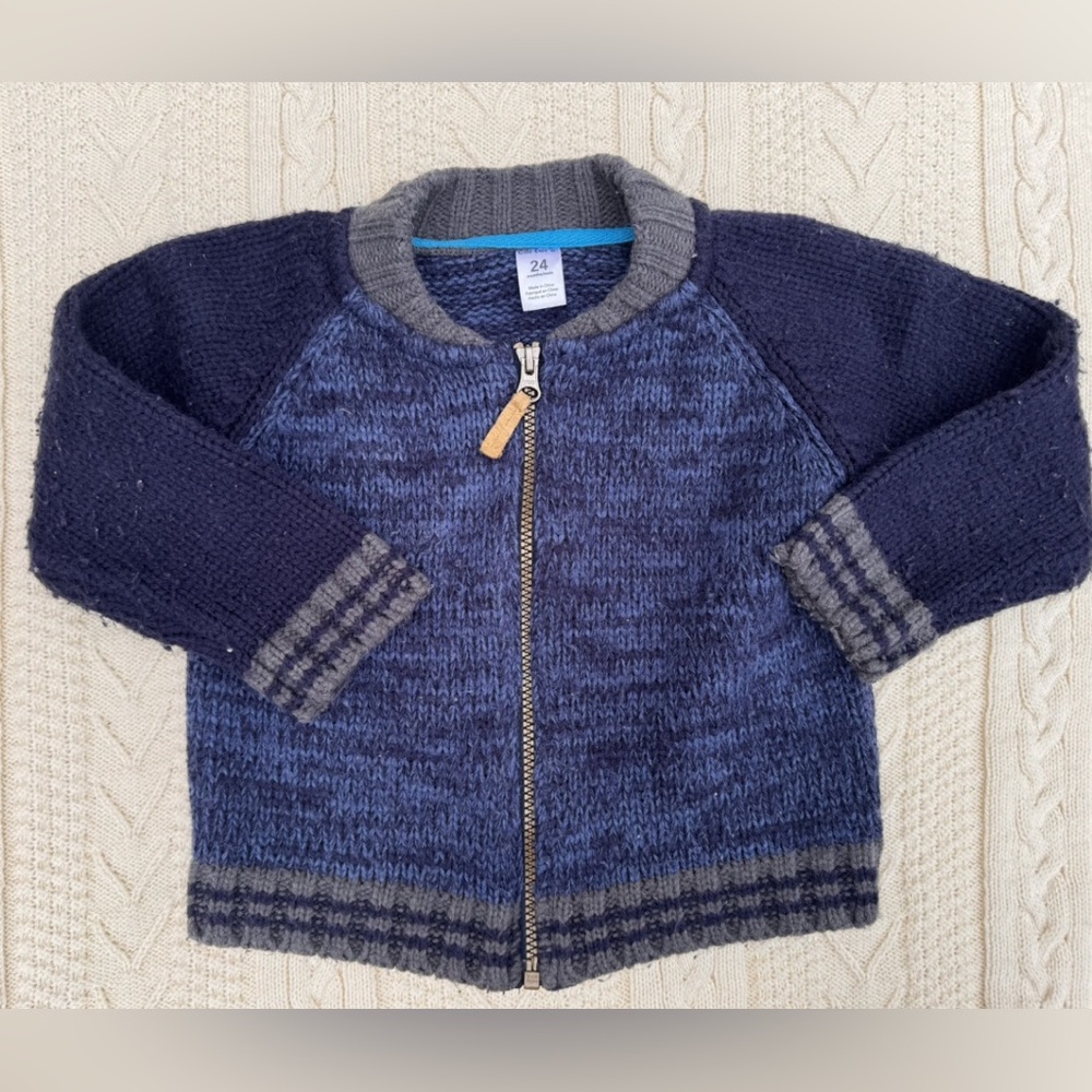Carter’s Knitted Zip-Up Sweater